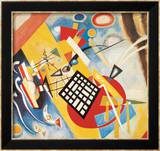 Trame noire (1922) Posters par Wassily Kandinsky