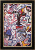 1985 Hourloupe, 1963 Stampe di Jean Dubuffet 1985 Hourloupe, 1963 Stampe di Jean Dubuffet