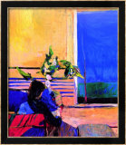 Ragazza con pianta Stampe di Richard Diebenkorn Ragazza con pianta Stampe di Richard Diebenkorn