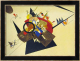 Triangle noir (1923) Posters par Wassily Kandinsky