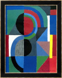 Viertel , 1968 Julisteet tekijänä Sonia Delaunay-Terk