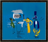 The Dingoes At The Park Kunstdrucke von Jean-Michel Basquiat