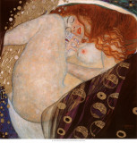Danae Poster par Gustav Klimt