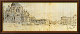 Venezia, S. Maria della Salute Affiches par Gaspare Vanvitelli