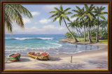 Tropical Bay Láminas por Sung Kim