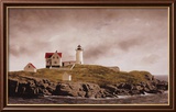 Nubble Light Plakat av Douglas Brega