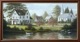 Bord de la rivière Posters par Bill Saunders