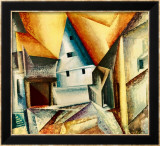 Oberes Weimar Kunstdruck von Lyonel Feininger