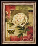 Peony and Butterfly Arte por Lisa Audit Peony and Butterfly Arte por Lisa Audit