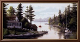 Pays du cottage Posters par Bill Saunders