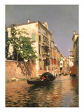 Venetian Summer Giclee Print by Rubens Santoro