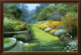 Jardin anglais Art par Peter Ellenshaw