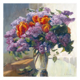 Lilacs Giclee Print by Valeriy Chuikov