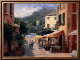 Al Fresco-Portofino Affiches par George W. Bates