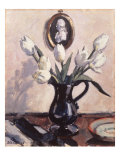 Tulipes Reproduction procédé giclée par Francis Cadell
