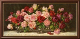 Rosen in Silberner Schale Posters by E. Kruger