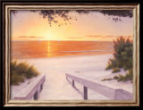 Evening Sunset Arte por Diane Romanello