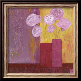 Pivoines Mauves II Poster von Karine Romanelli
