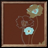 Golden Poppy IV Affiche par Kate Knight