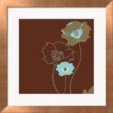 Golden Poppy IV Poster par Kate Knight
