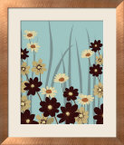 Blue Daisy Meadow Affiches par Kate Knight