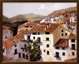 Mountain Village Posters av Jose Barbera