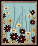 Blue Daisy Meadow Posters par Kate Knight
