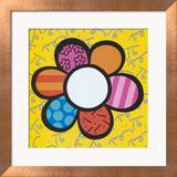 Puissance des fleurs I Art par Romero Britto