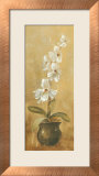 Orchids in Bronze Bowl II Affiches par Silvia Vassileva