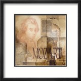 Tribute to Mozart Prints by Marie Louise Oudkerk