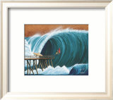 Pier Pressure Print by Rick Romano