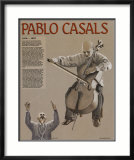 Héritage hispanique - Pablo Casals Affiches