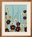 Blue Daisy Meadow Affiches par Kate Knight