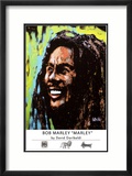 Bob Marley Poster par David Garibaldi