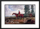 Horse Fox Hunt II Plakater av Timothy Blossom Horse Fox Hunt II Plakater av Timothy Blossom