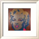Marilyn Monroe, 1967 (silver) Posters by Andy Warhol
