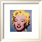 Marilyn, c.1964 (On Dark Gray-Blue) Posters by Andy Warhol