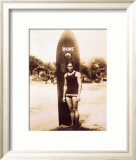 Duke Kahanamoku Framed Giclee Print