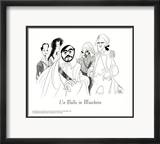 Un Ballo in Maschera, with Pavarotti Prints by Al Hirschfeld