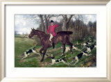 Horse Fox Hunt I Plakat av Timothy Blossom Horse Fox Hunt I Plakat av Timothy Blossom