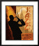Jazz in New York, 1962 Póster por Conrad Knutsen