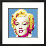 Marilyn in Blue Posters av Wyndham Boulter Marilyn in Blue Posters av Wyndham Boulter