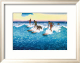 Surf Riders Honolulu Posters av Charles W. Bartlett