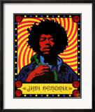 Jimi Hendrix - Psychedelic Láminas