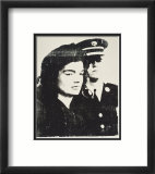 Jackie, c.1964 (With Guard) Láminas por Andy Warhol