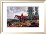 Horse Fox Hunt II Plakater av Timothy Blossom Horse Fox Hunt II Plakater av Timothy Blossom