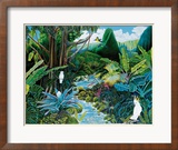 Iao-Tal Gerahmter Giclée-Druck von Ari Vanderschoot