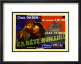 La Bete Humaine Poster