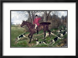 Horse Fox Hunt I Posters av Timothy Blossom Horse Fox Hunt I Posters av Timothy Blossom
