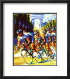 Victory on the Champs-Elysees Art par Malcolm Farley